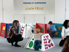 Atelier Thématique Relais Petite Enfance Champagne Picarde - Exposition Lucie Félix